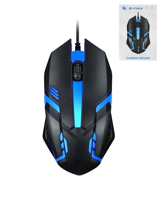 3 Button 7 Color RGB Wired Gaming Mouse