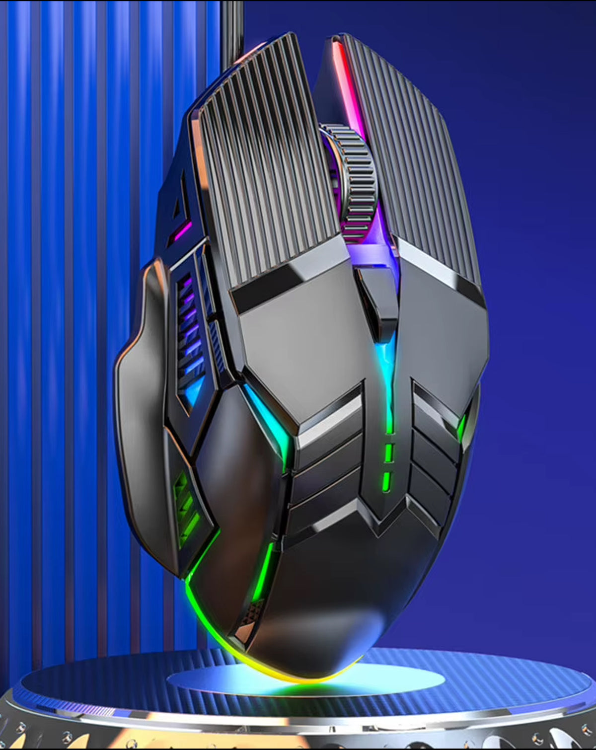 7 Button 7 Color RGB Wired Gaming Mouse