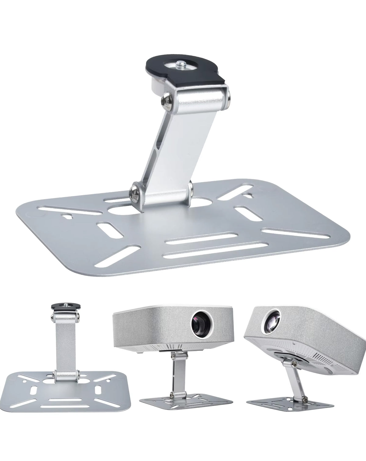 Carbon Steel Heavy-Duty Projector Stand with Coldshoe Connector