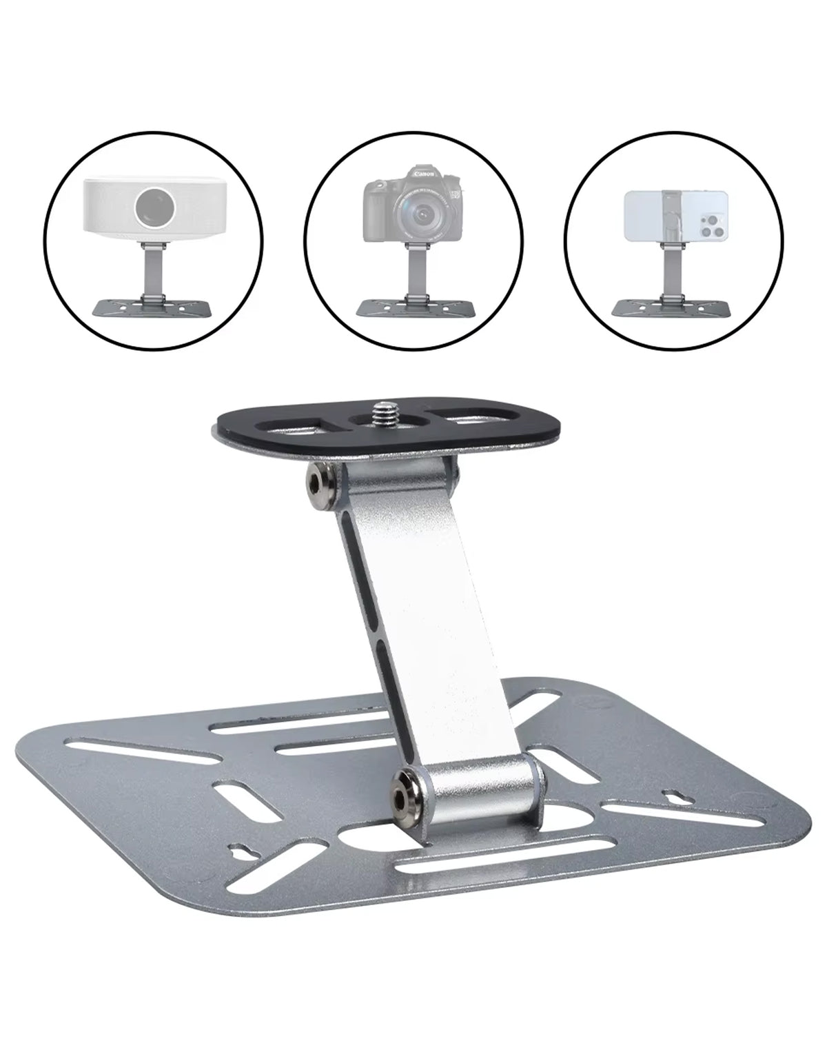 Carbon Steel Heavy-Duty Projector Stand with Coldshoe Connector