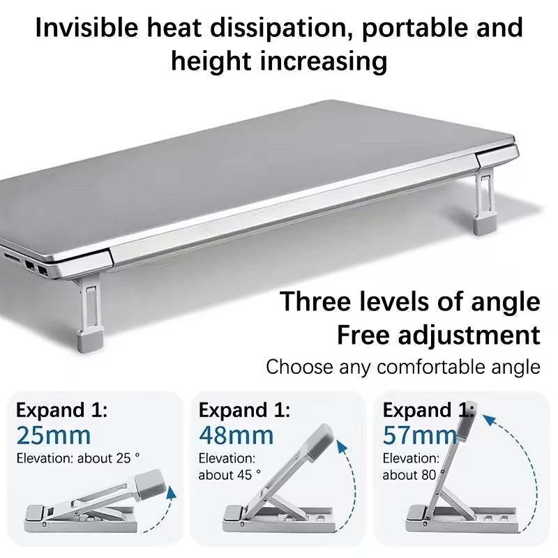 Aluminum Laptop Stand — 2 Piece Set