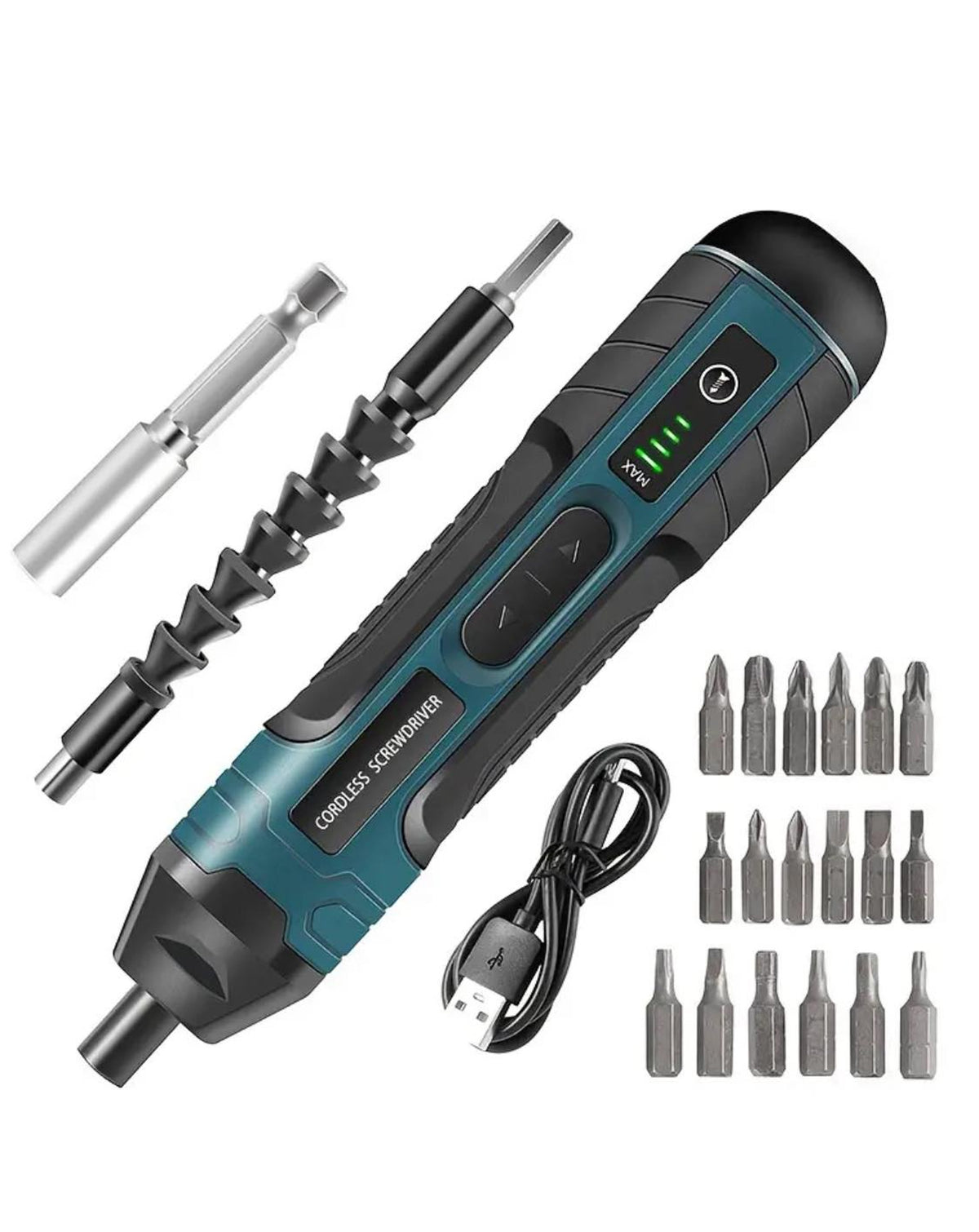Small Multi Function Rechargeable Lithium-Ion Electric Screwdriver