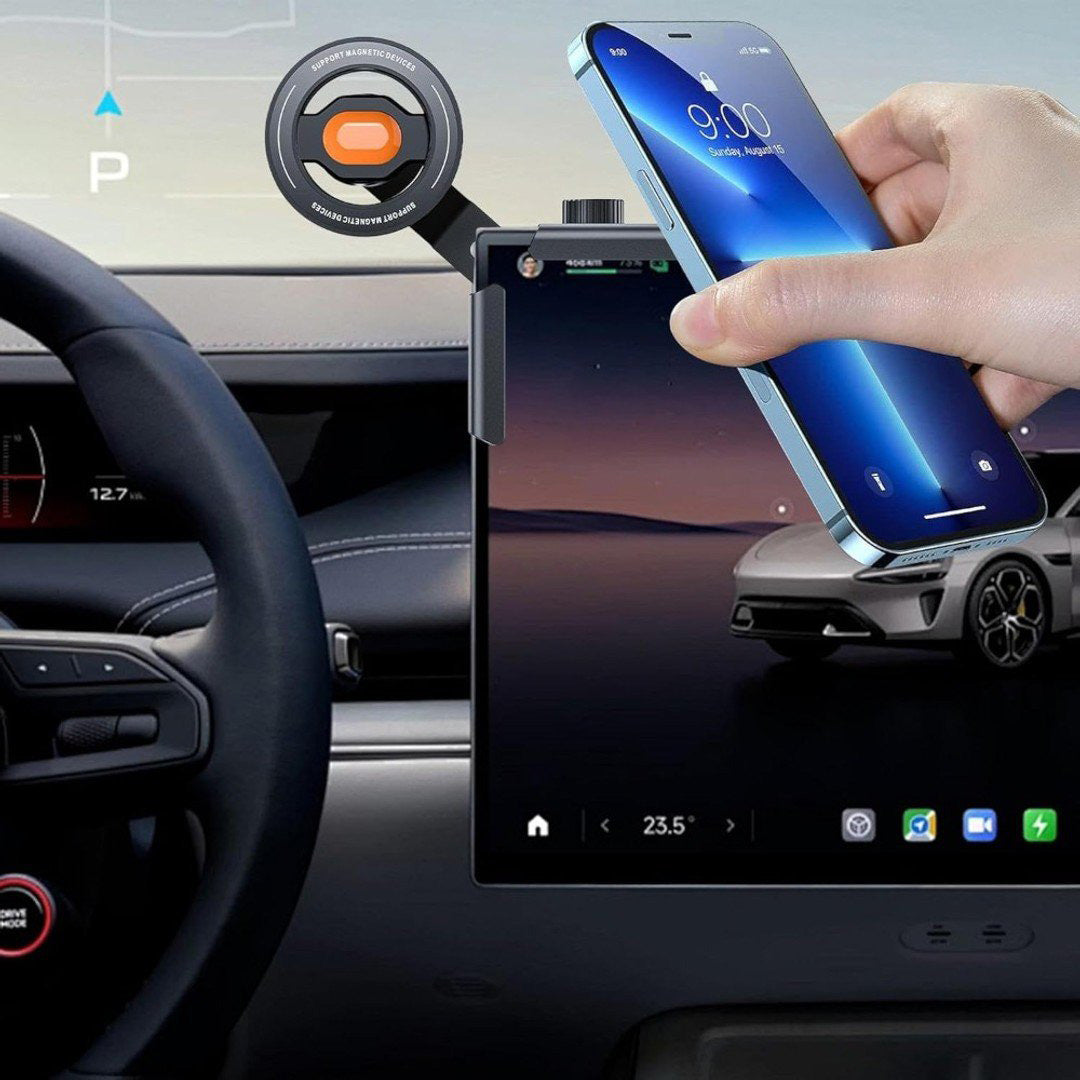 Magnetic Aluminum Alloy Car Holder for Tesla Model 3 / Y