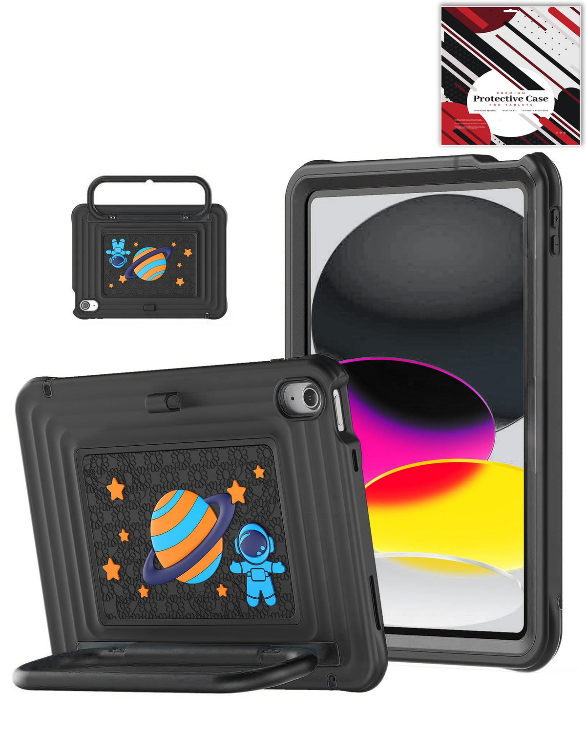 Kickstand Kids Case for iPad Mini 6 / 7 — Black