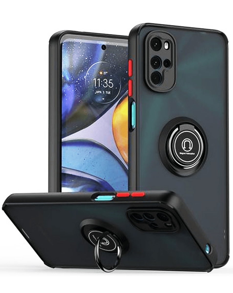 Kickstand Case for Moto G52 — Black