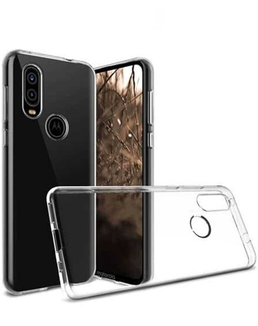 Crystal Clear Case for Motorola P40 — Clear