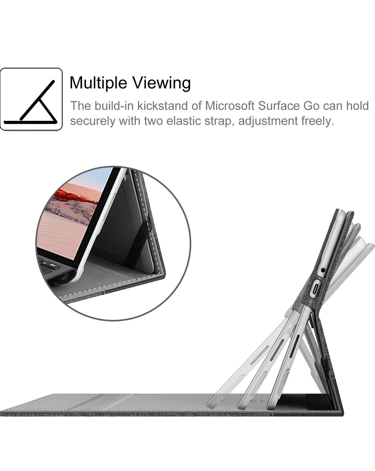 Protective Case for Surface Pro 3 / 4 / 5 / 6 / 7