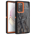 Heavy-Duty Shockproof Case for Galaxy Note 20 Ultra — Camo Orange