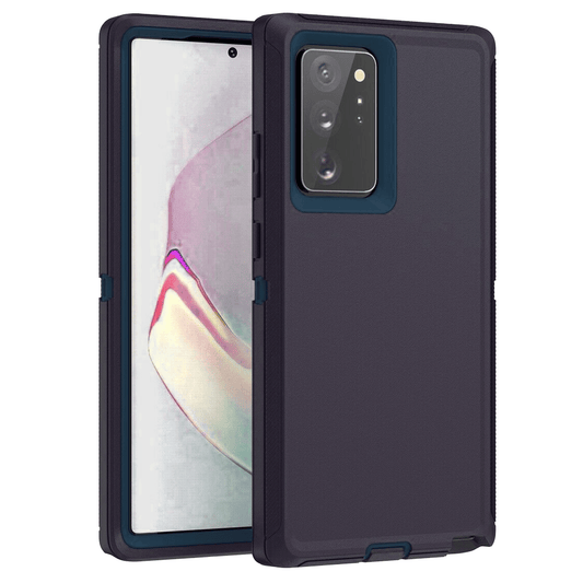 Heavy-Duty Shockproof Case for Galaxy Note 20 Ultra — Navy Blue