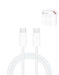 USB-C to USB-C Fast Braided Charging Cable for Macbooks/ iPhone / iPads Series — 6ft, 240W, Oem
