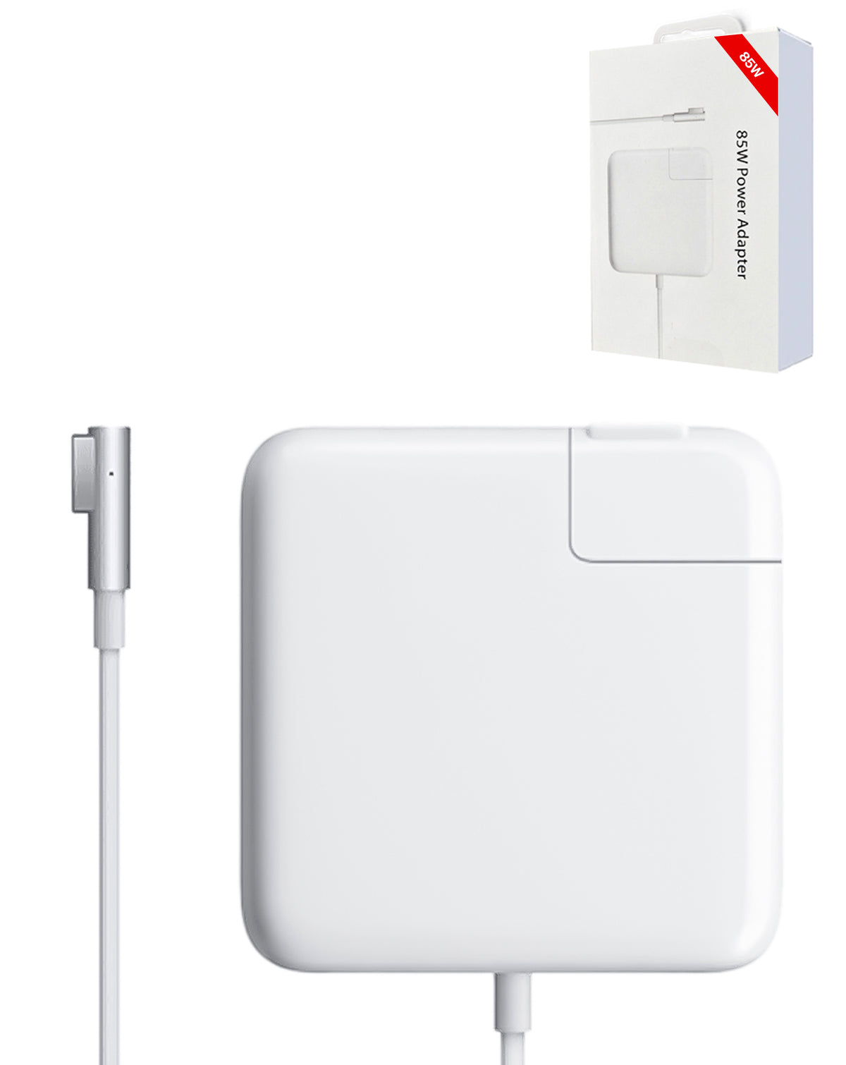 Charger Adapter for MacBook — L-Style, 6ft, 85W, Used OEM Pull