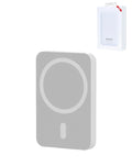 Wireless Charging MS Power Bank — White, 10000 mAh / 15W