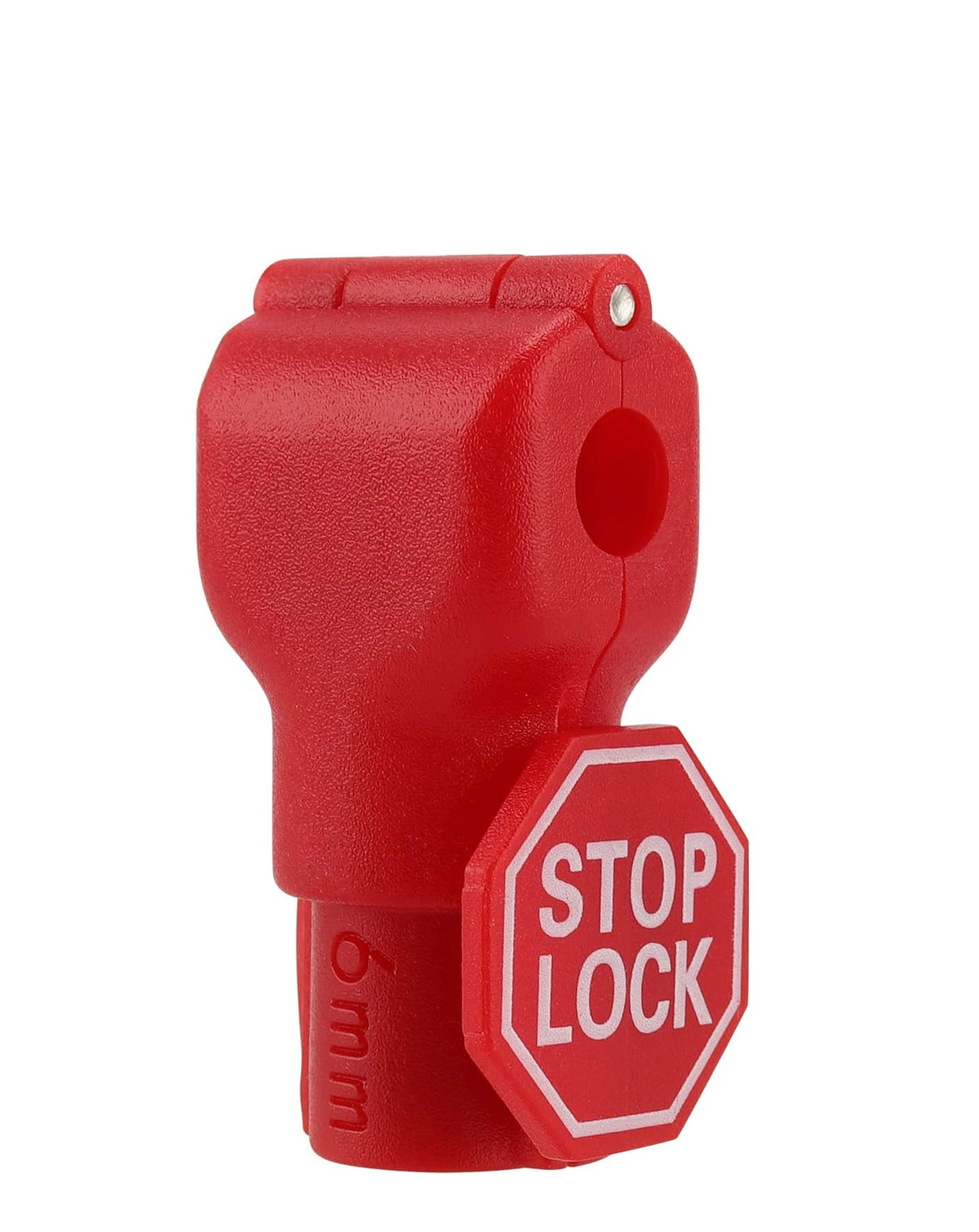 Peg Red Hook Locks with One Key to Open — 6mm, Pack of 100