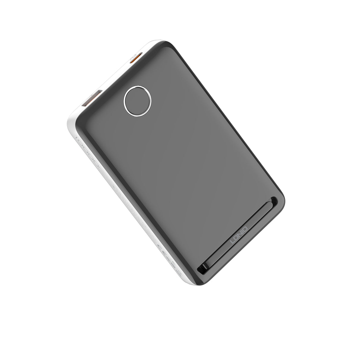 LDNIO PQ17 Magnetic Wireless Power Bank — White, 10000 mAh / 22.5W