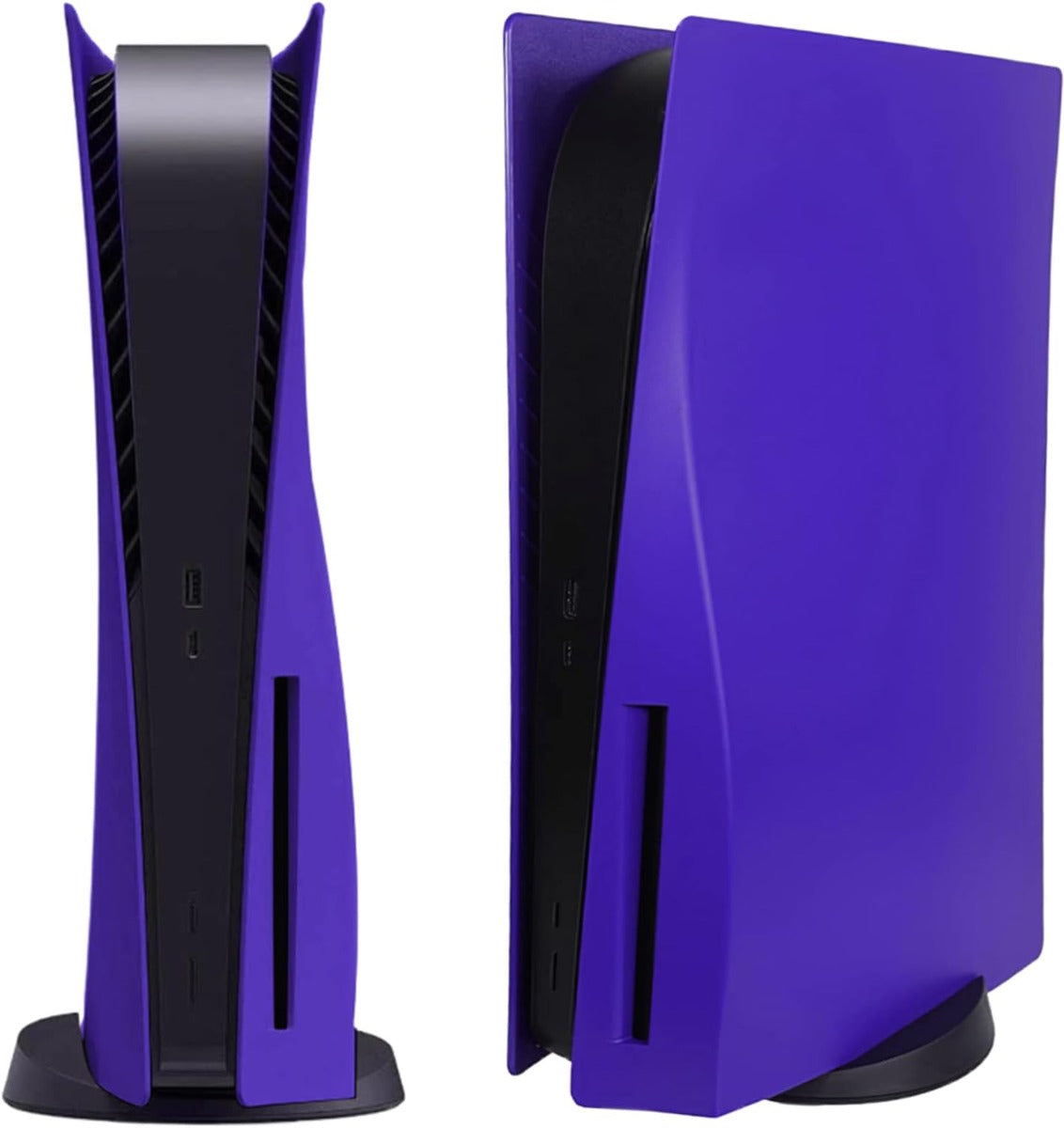 Faceplate Cover for PlayStation 5 Disc Edition — Purple, 2 Piece Set, NO Logo