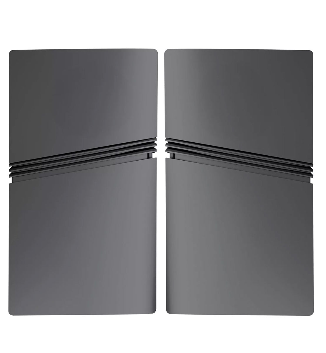 Faceplate Cover for PlayStation 5 Pro — Black, Digital Edition, NO Logo