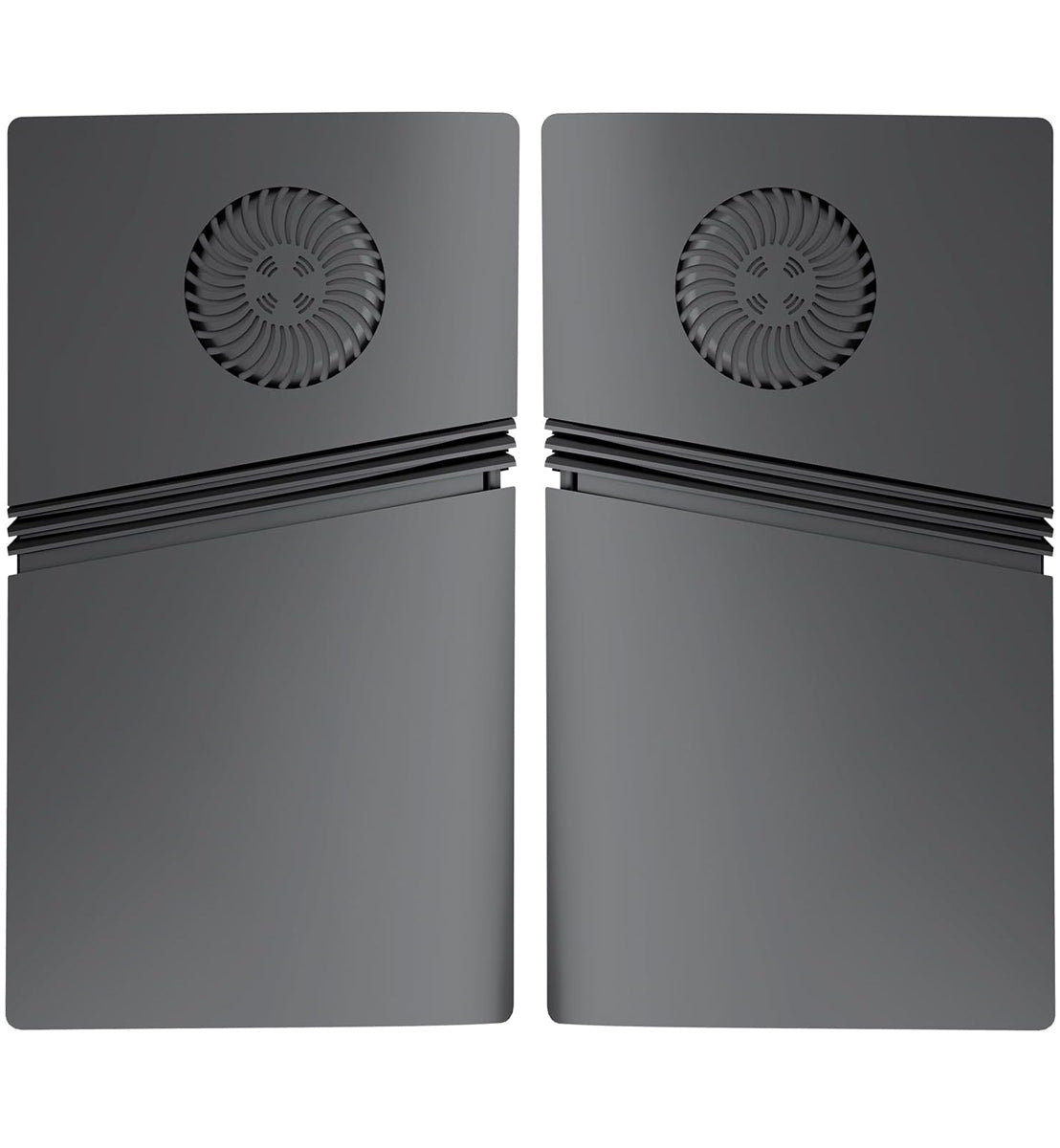 Faceplate Cover for PlayStation 5 Pro — Black, Digital Edition, V2, NO Logo