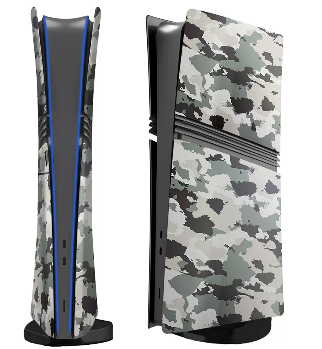 Faceplate Cover for PlayStation 5 Pro — Camo, Digital Edition, NO Logo