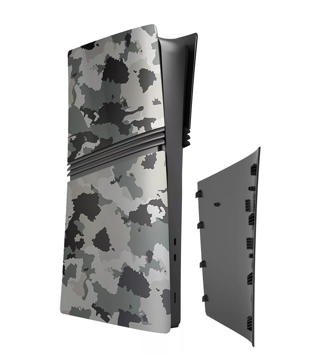 Faceplate Cover for PlayStation 5 Pro — Camo, Digital Edition, NO Logo