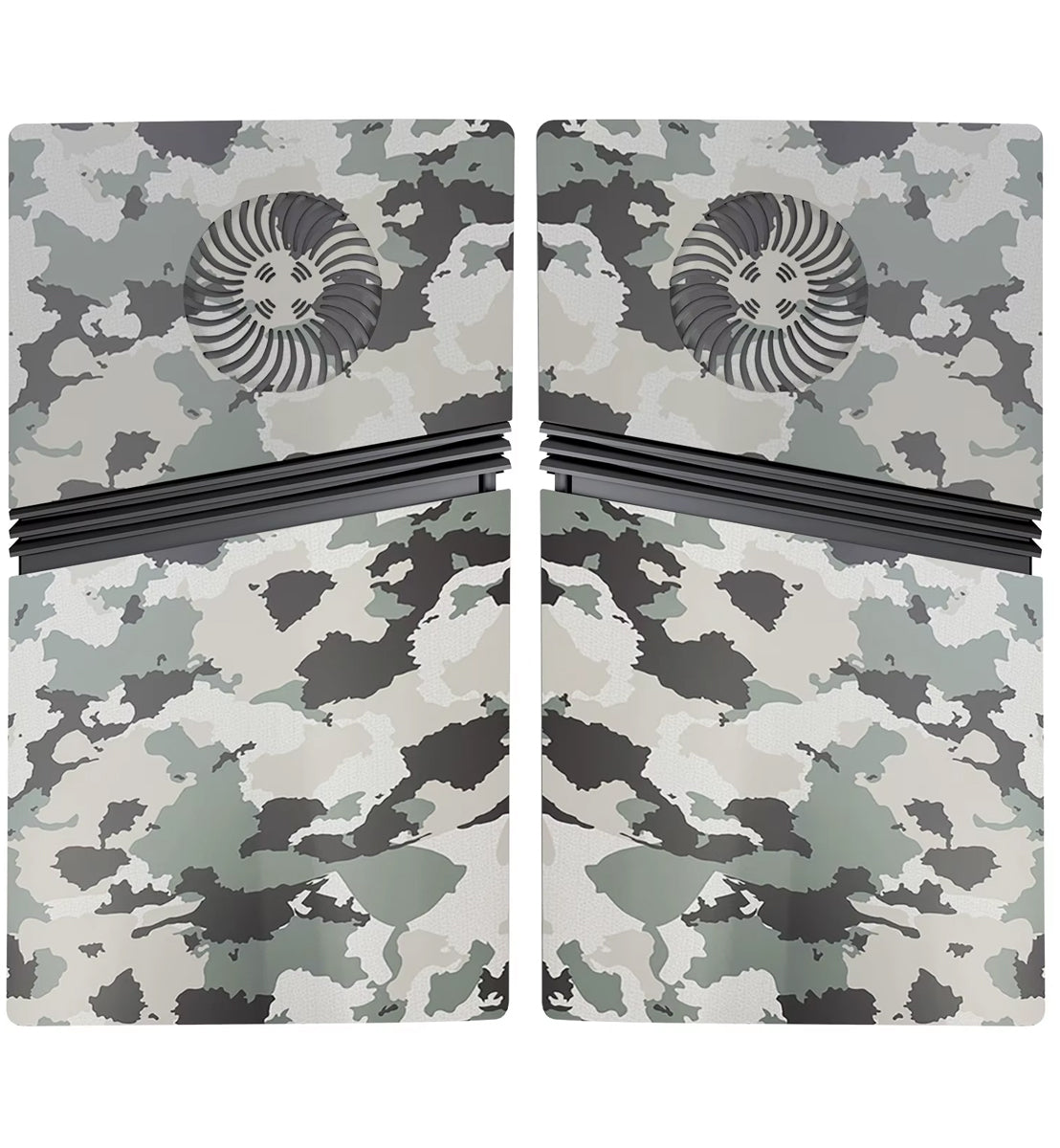 Faceplate Cover for PlayStation 5 Pro — Camo, Digital Edition, V2, NO Logo