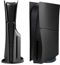 Faceplate Cover for PlayStation 5 Slim Disc Edition — Black, 4 Piece Set, NO Logo