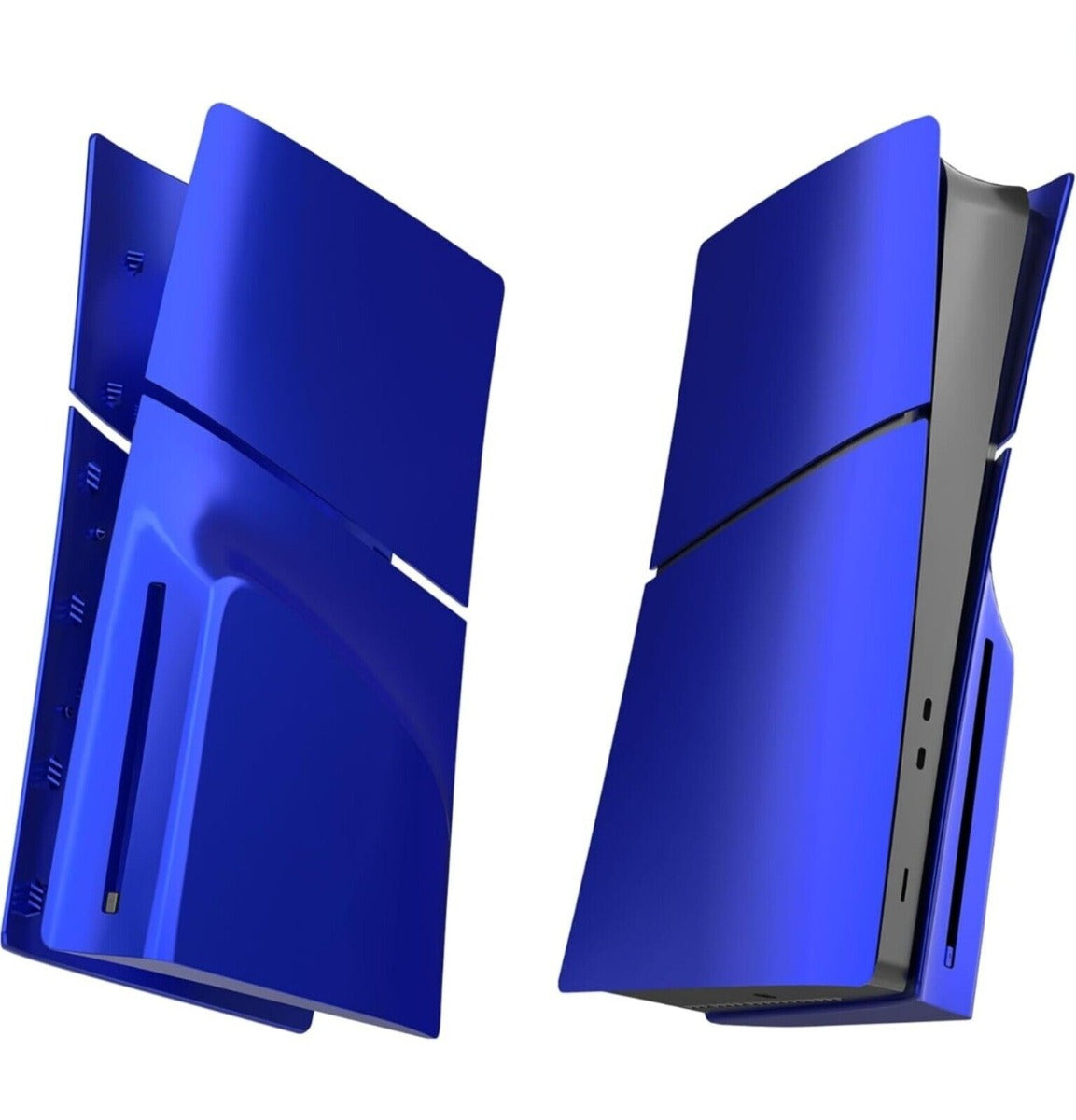 Faceplate Cover for PlayStation 5 Slim Disc Edition — Blue, 4 Piece Set, NO Logo