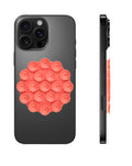 Silicone Suction Cup Phone Holder - Red