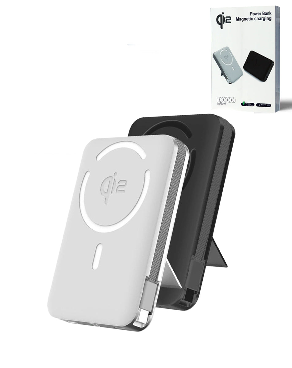 Qi2 Certified Magnetic Wireless Power Bank with USB-C — 10000 mAh / 30W
