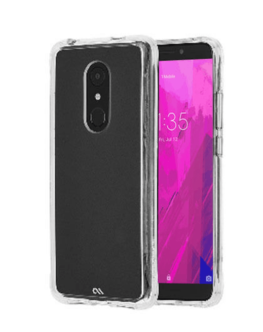 Crystal Clear Case for Revvl 2 — Clear