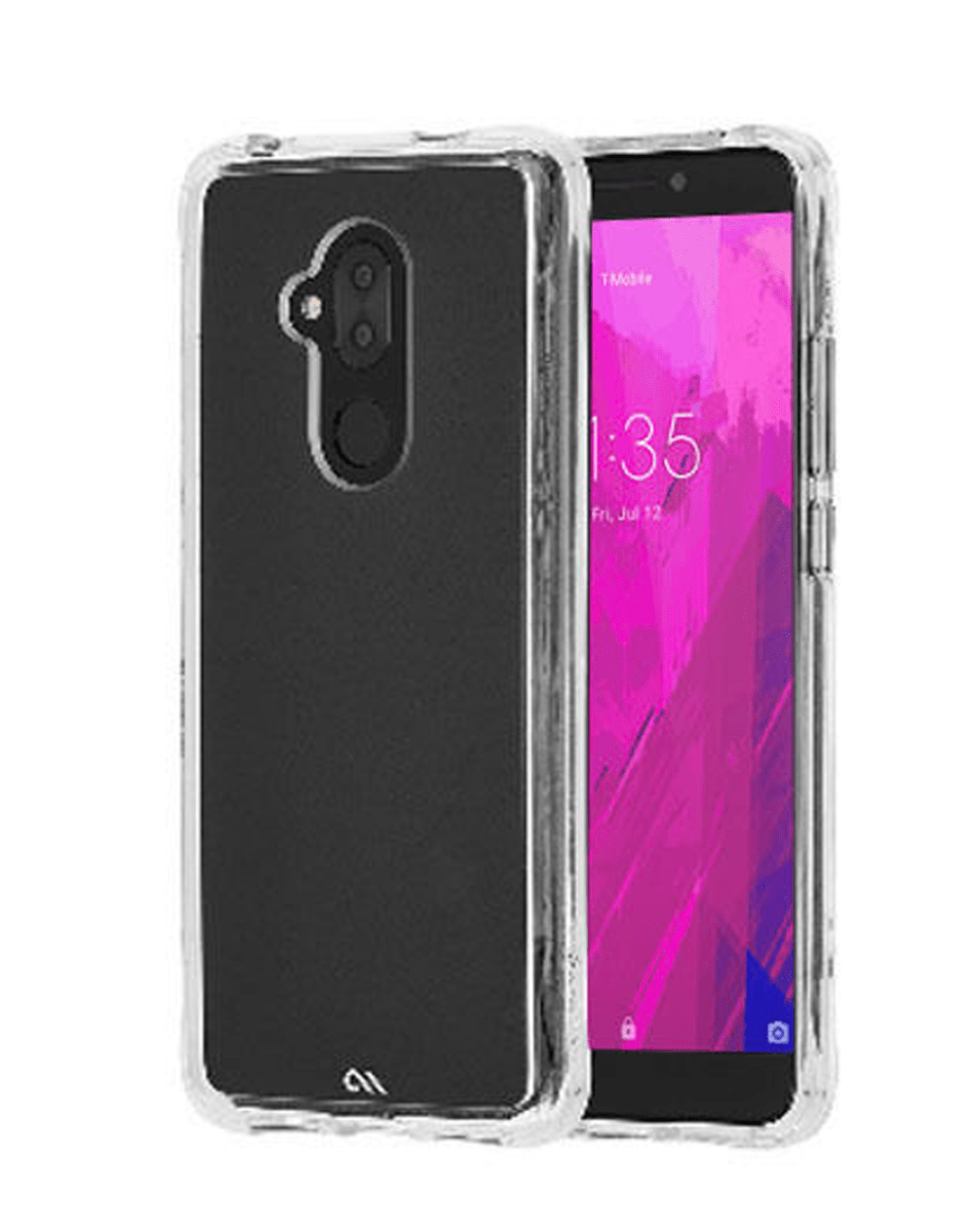 Crystal Clear Case for Revvl 2 Plus — Clear