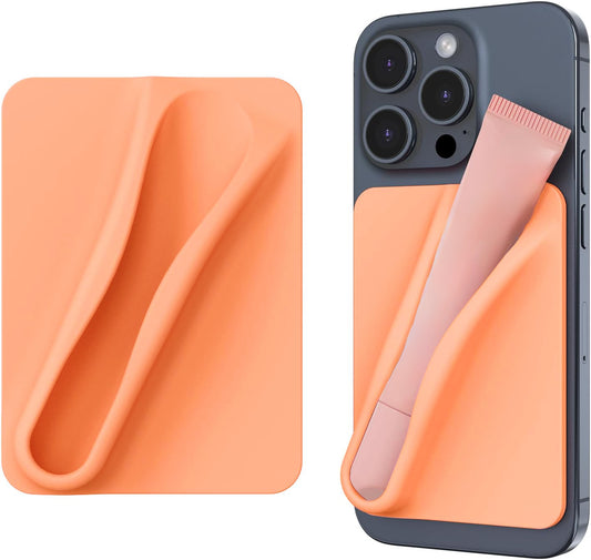 Lip Gloss Holder Sleeve - Orange