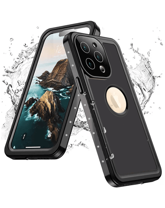 Crystal Clear Water-Resistant Case for iPhone 13 Pro