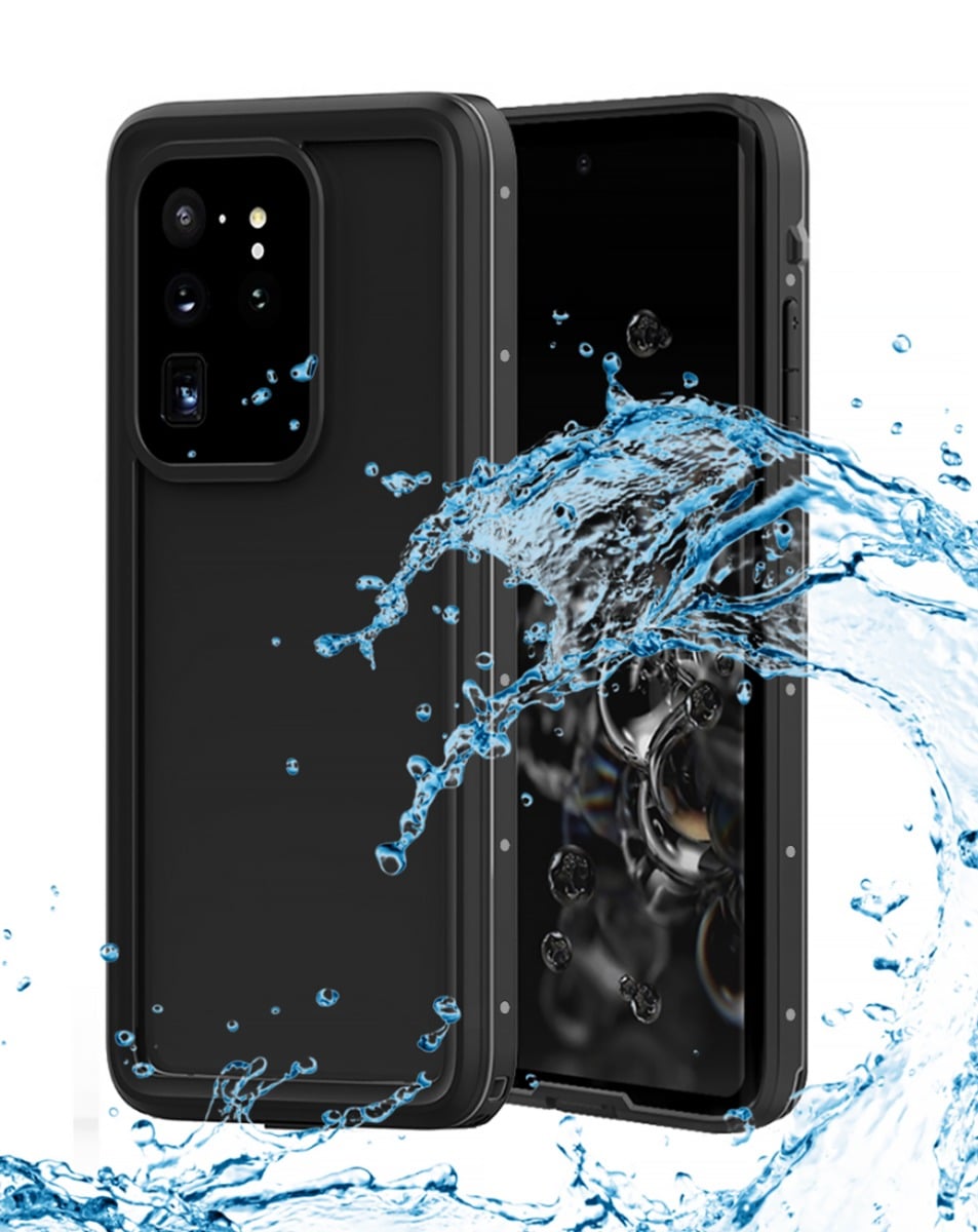 Crystal Clear Water-Resistant Case for Galaxy S23 Plus