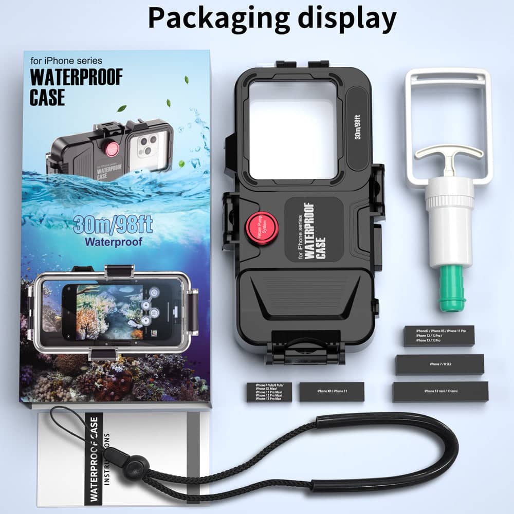Redpepper Diving Waterproof Case — 30M / 98ft, Only for iPhone