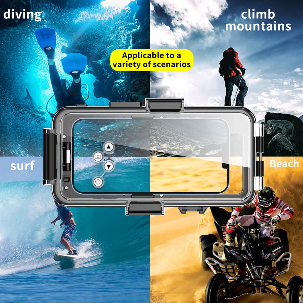 Redpepper Diving Waterproof Case — 30M / 98ft, Only for iPhone