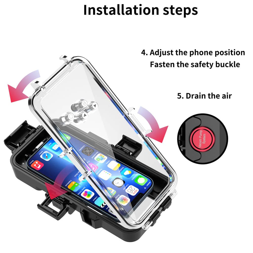 Redpepper Diving Waterproof Case — 30M / 98ft, Only for iPhone