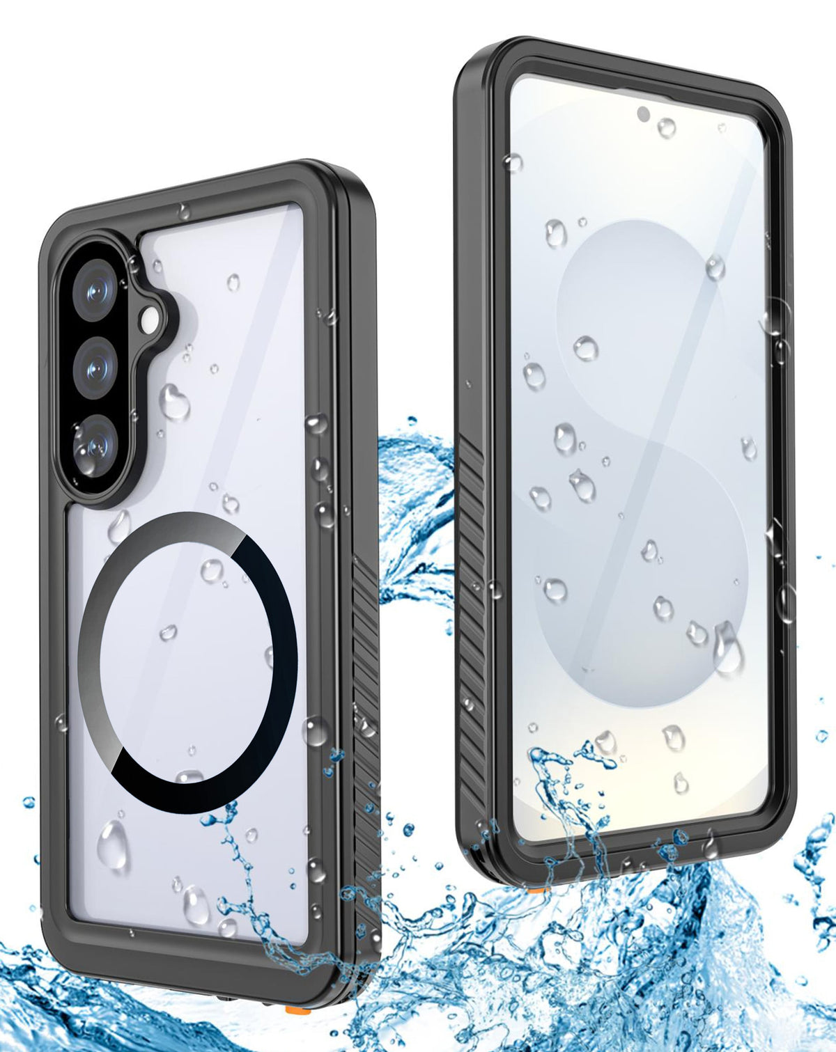 Crystal Clear Water-Resistant Case for Galaxy S26