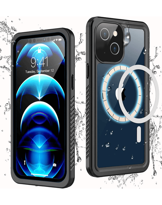 Crystal Clear Water-Resistant Case for iPhone 13
