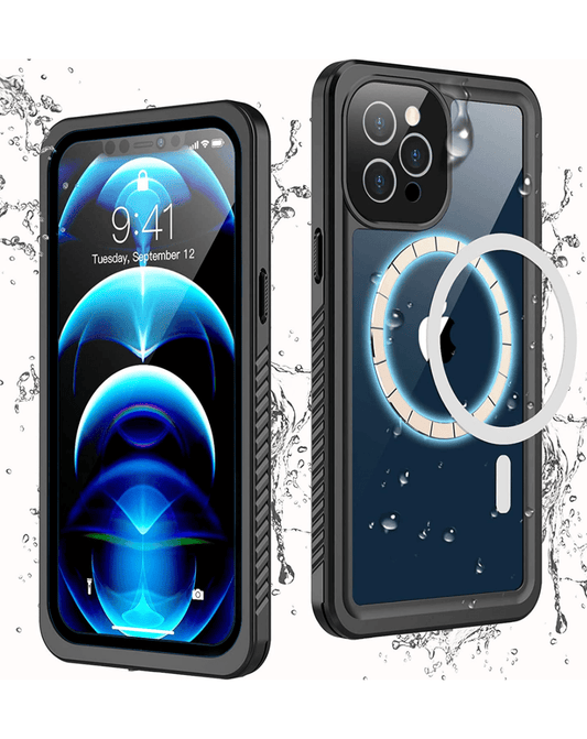 Crystal Clear Water-Resistant Case for iPhone 12 Pro Max