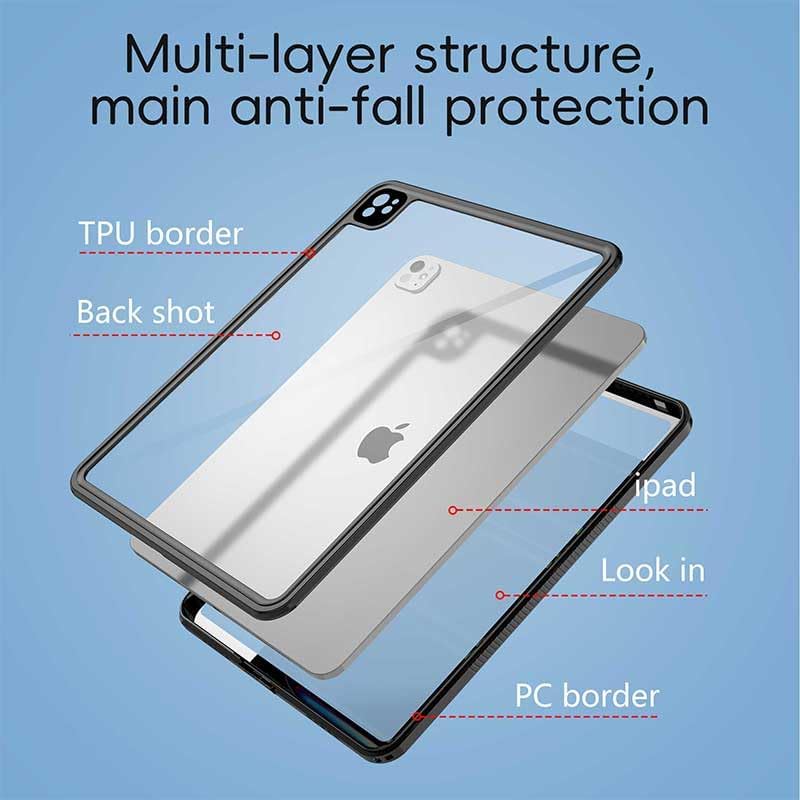 Water-Resistant Case for iPad Pro 13 M4 2024 / M5 2025