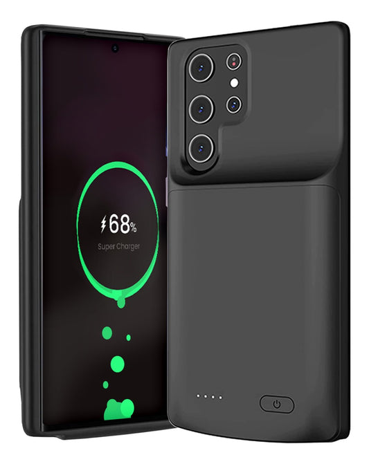Slim Protective Charging Case for Galaxy S22 Ultra — 4800mAh
