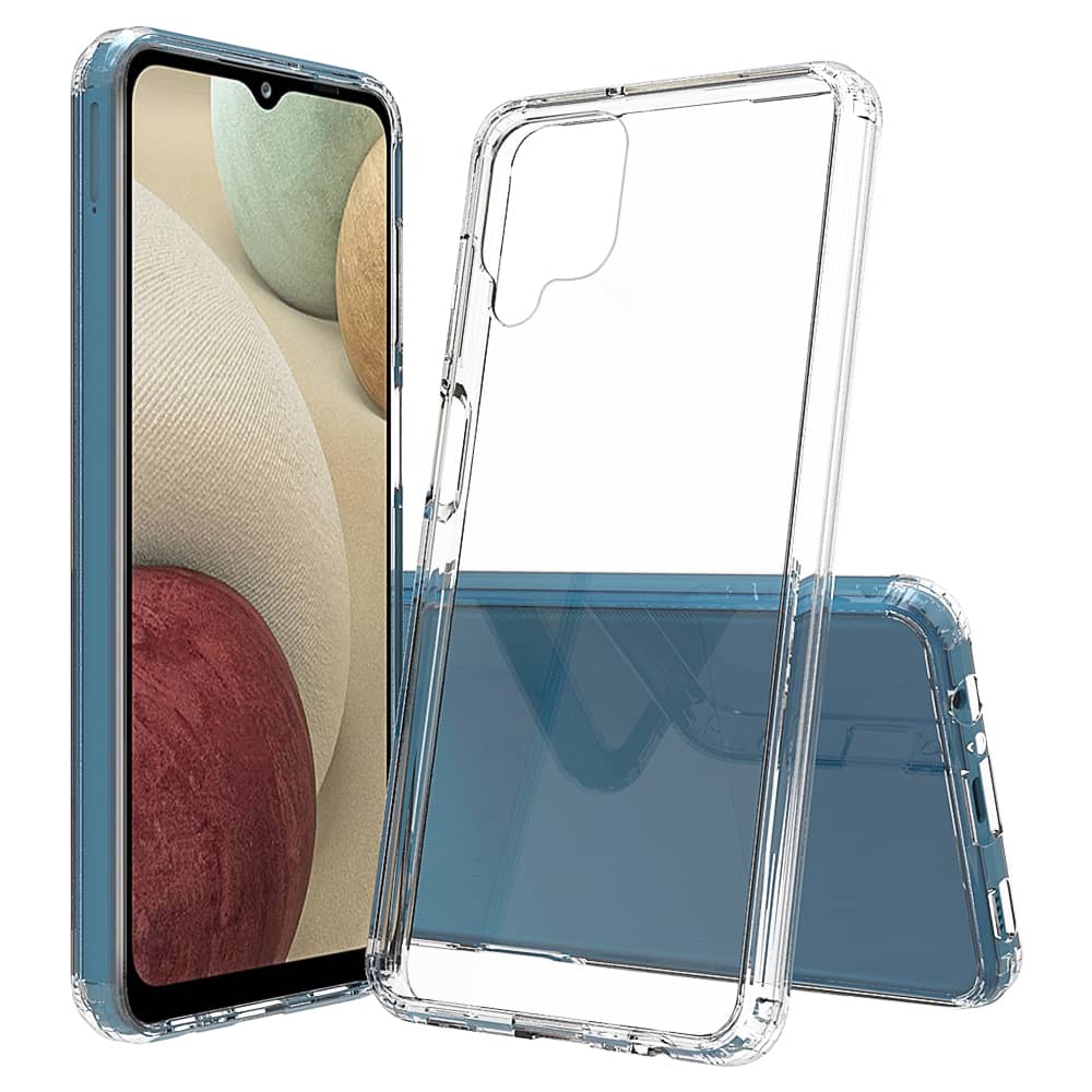 Crystal Clear Case for Galaxy A12 — Clear
