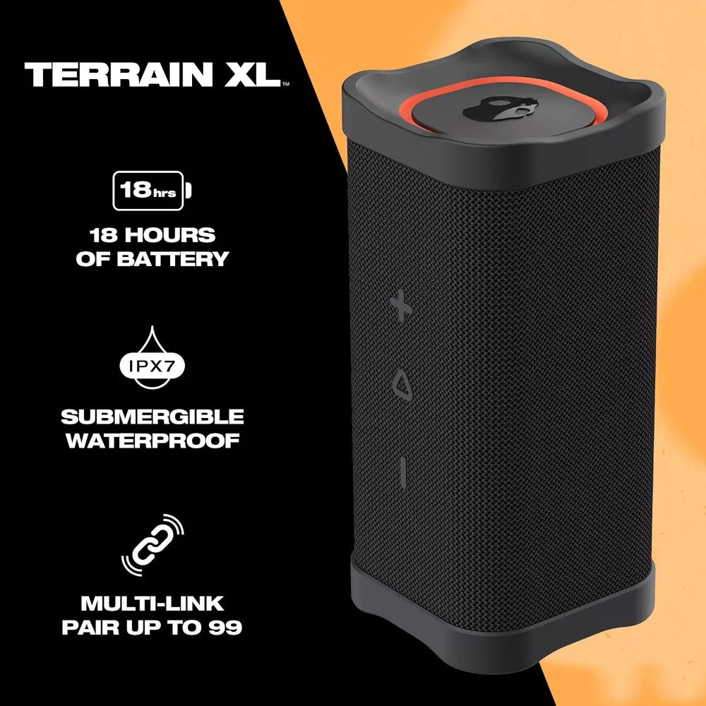 Skullcandy Terrain XL XT- Waterproof Wireless Speaker — Black