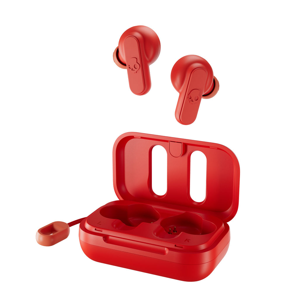 Skullcandy Dime True Wireless - Golden — Red