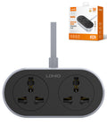 LDNIO SC2018 Universal Outlet Extension Cord — 2500W