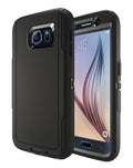 Heavy-Duty Shockproof Case for Galaxy S6 — Black