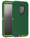 Heavy-Duty Shockproof Case for Galaxy S9 Plus — Light Green