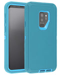 Heavy-Duty Shockproof Case for Galaxy S9 Plus — Teal