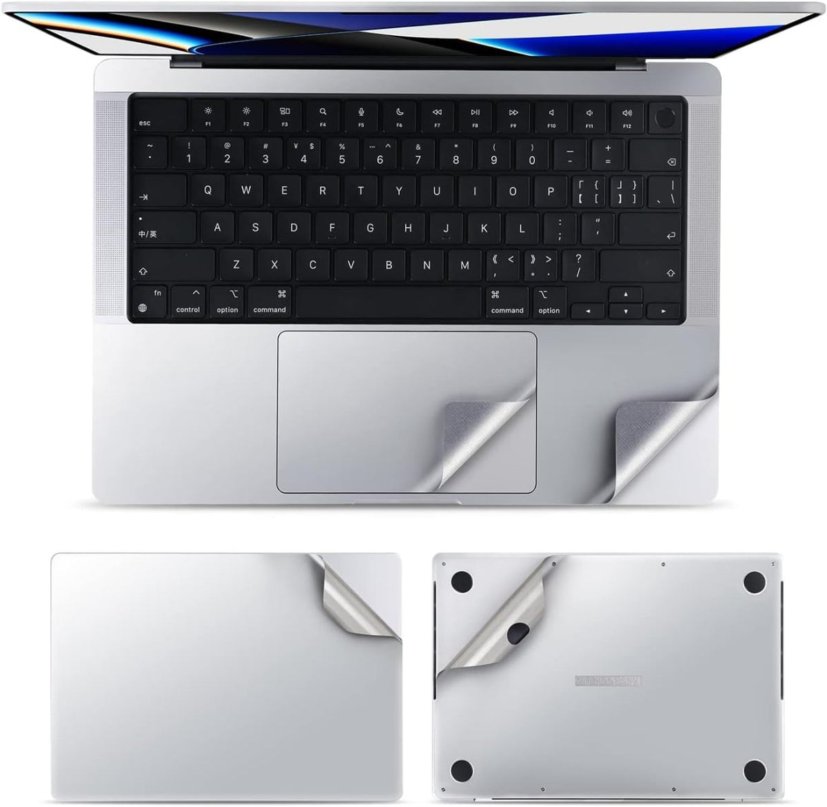 Protective Protective Film for MacBook Air A2941 — Silver