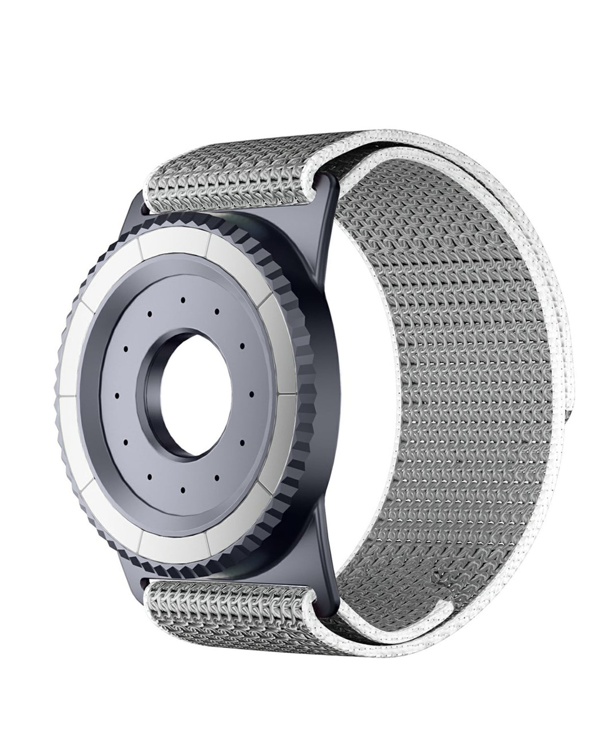 Magnetic Running Armband for MagSafe Case — Silver & Black